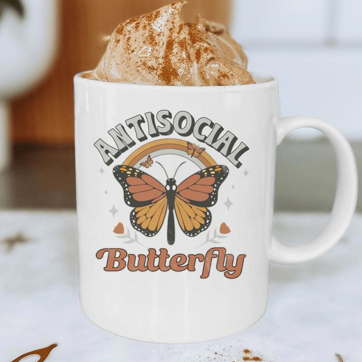 Antisocial Butterfly Tee For Introvert Men Women Girls Graphic Print Coffee Mug Antisocial Butterfly Tee For Introvert Men Women Girls Graphic Print Coffee Mug
