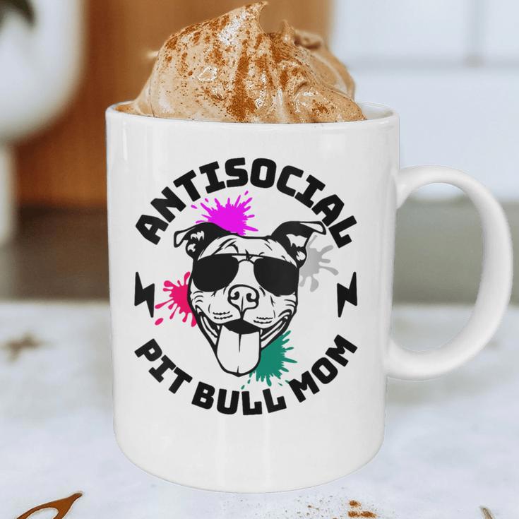 Antisocial Pit Bull Mom Pittie Introvert Dog Lover Pit Bull Graphic Print Coffee Mug Antisocial Pit Bull Mom Pittie Introvert Dog Lover Pit Bull Graphic Print Coffee Mug