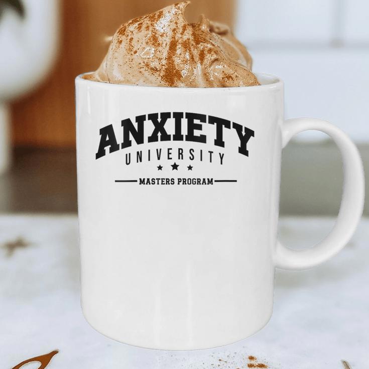 Anxiety University Anxious Antisocial Introvert Graphic Print Coffee Mug Anxiety University Anxious Antisocial Introvert Graphic Print Coffee Mug