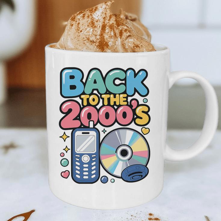 Back To The 2000s Retro Nostalgia Premium Tri-Blend Graphic Print Coffee Mug