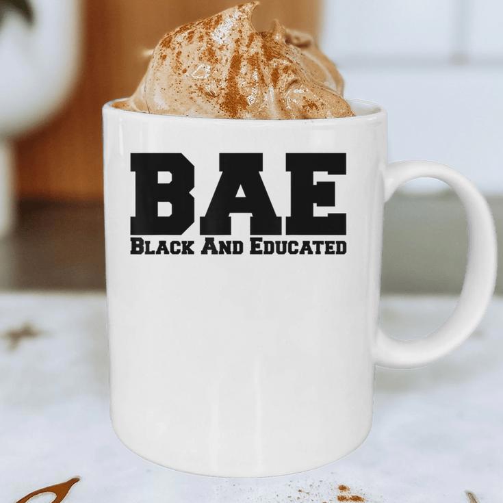 BAE And Educated Black History Month Graduation Graphic Print Coffee Mug