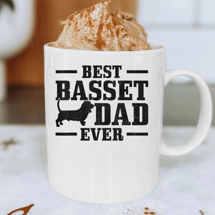 Basset Dad Dog Papa Basset Hound Men Graphic Print Coffee Mug