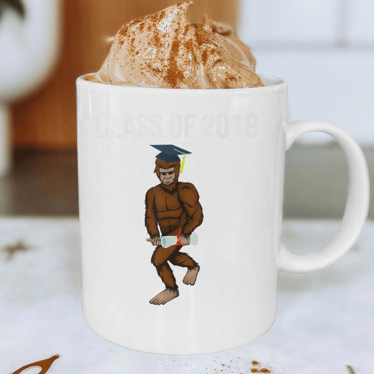 Bigfoot Graduation Shirt Class Of 2018 College Boys Graphic Print Coffee Mug