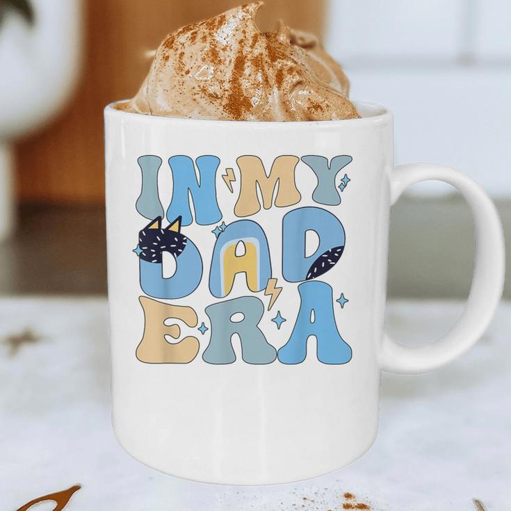 In My Blue Dad Era Cool Dad Father's Day Graphic Print Coffee Mug
