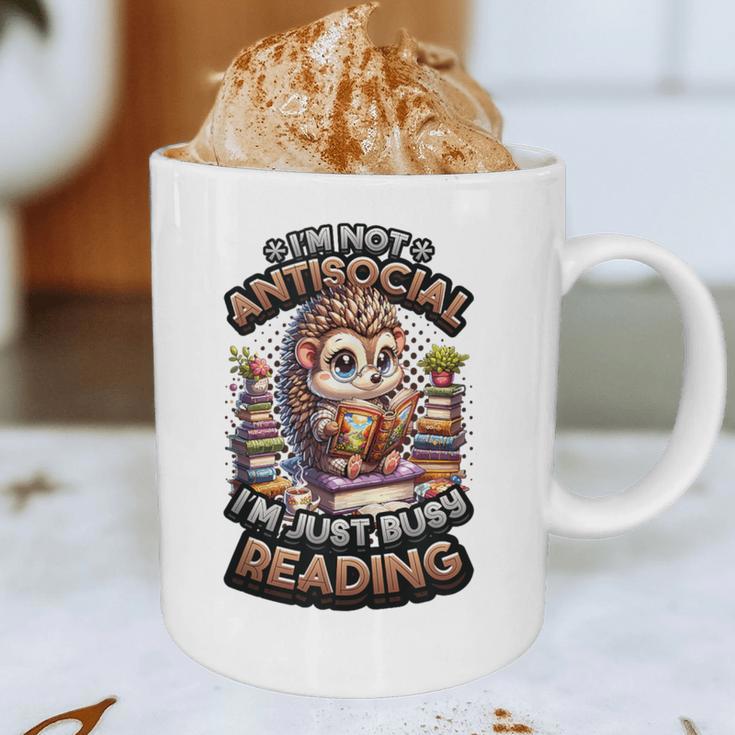 Book Lover Hedgehog Reading Books Introvert Bookworm Graphic Print Coffee Mug Book Lover Hedgehog Reading Books Introvert Bookworm Graphic Print Coffee Mug