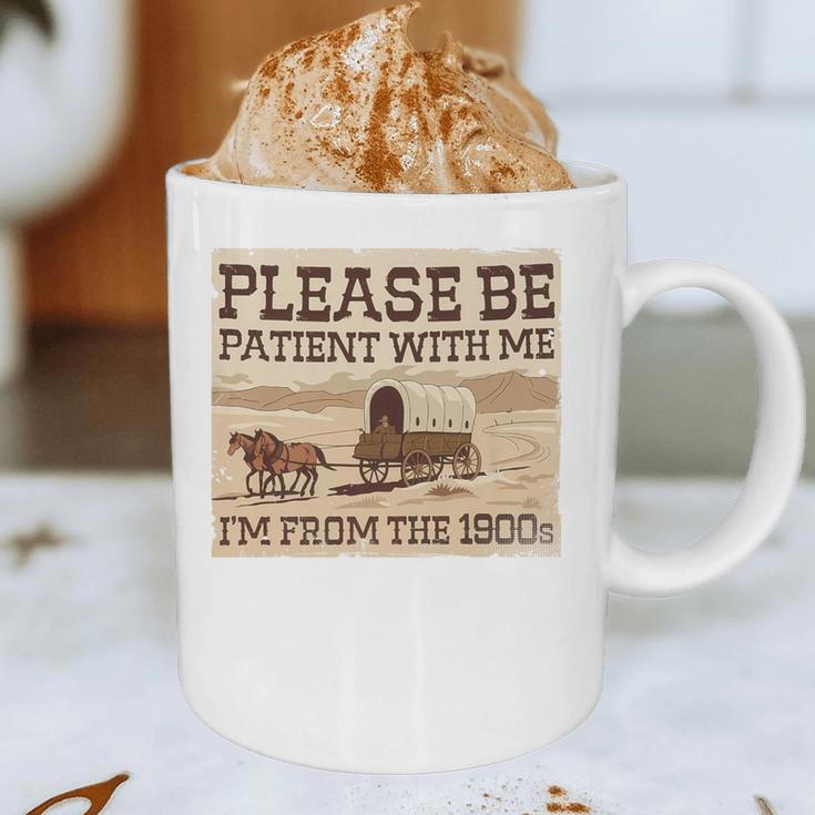 Boomer Millennial Please Be Patient I'm From The 1900s Premium Graphic Print Coffee Mug