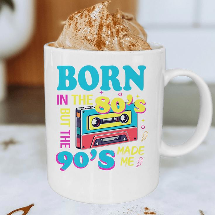 Born In The 80's But 90's Made Me Nostalgia Cassette Tape Premium Tri-Blend Graphic Print Coffee Mug Born In The 80's But 90's Made Me Nostalgia Cassette Tape Premium Tri-Blend Graphic Print Coffee Mug