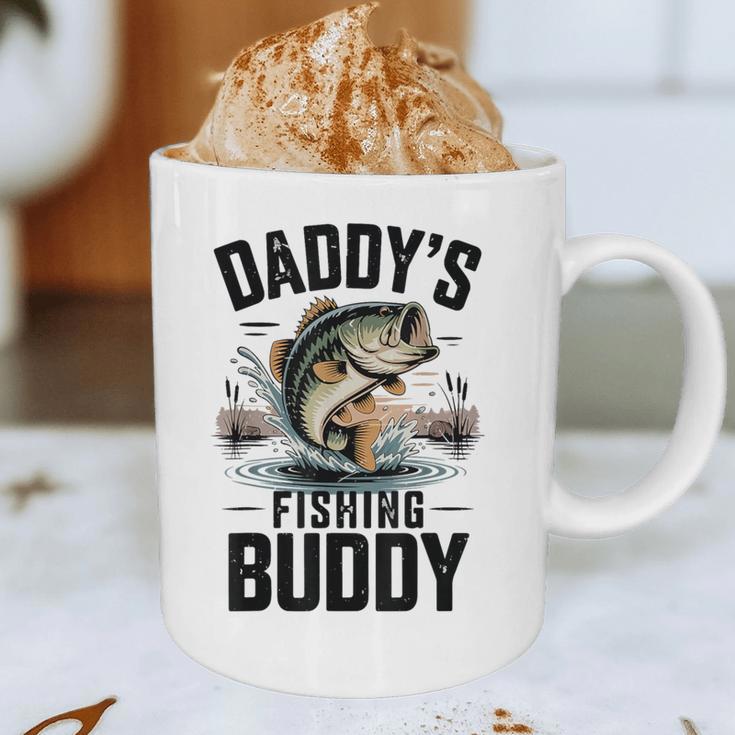 Boy Daddy Fishing Buddy Matching Fishing Bass Fishing Graphic Print Coffee Mug