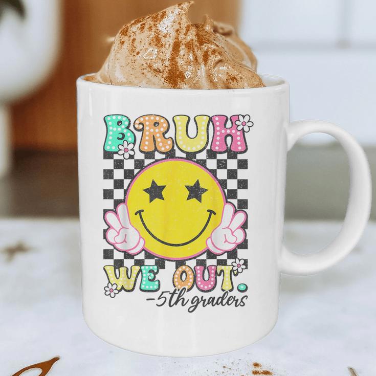 Bruh We Out 5th Graders Fifth Grade Graduation Class 2025 Graphic Print Coffee Mug