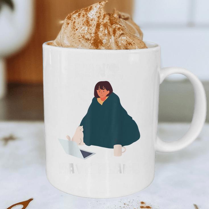 Can't Have Plans Introvert Staying Home Graphic Print Coffee Mug Can't Have Plans Introvert Staying Home Graphic Print Coffee Mug