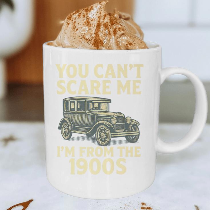 You Can't Scare Me I'm From The 1900s Retro Vintage Car Premium Graphic Print Coffee Mug