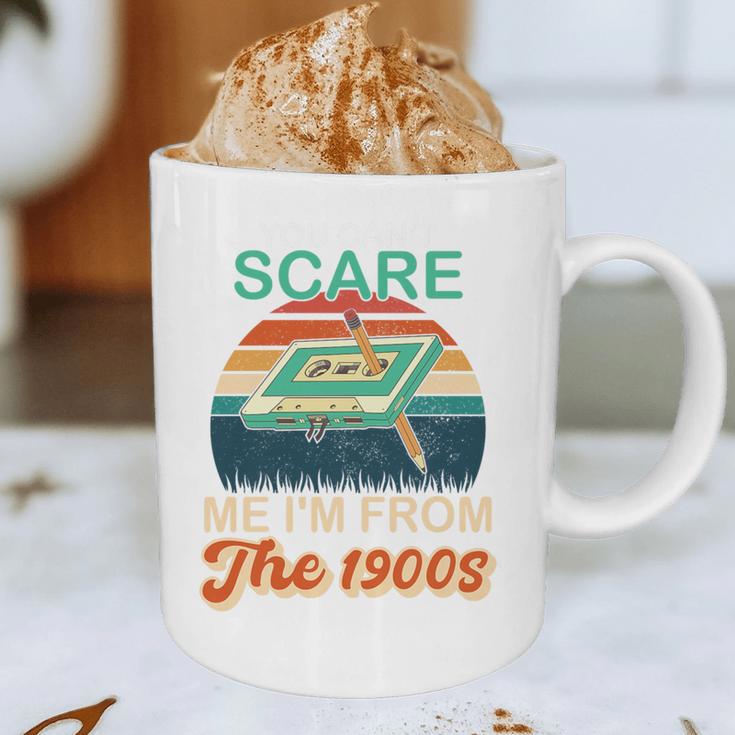 You Can't Scare Me I'm From The 1900s Retro Vintage Premium Tri-Blend Graphic Print Coffee Mug You Can't Scare Me I'm From The 1900s Retro Vintage Premium Tri-Blend Graphic Print Coffee Mug