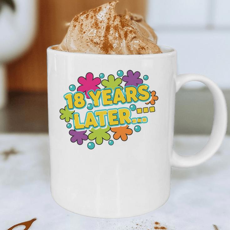 Cartoons Retro 18 Years Later Groovy Pop Art Nostalgia Premium Tri-Blend Graphic Print Coffee Mug Cartoons Retro 18 Years Later Groovy Pop Art Nostalgia Premium Tri-Blend Graphic Print Coffee Mug
