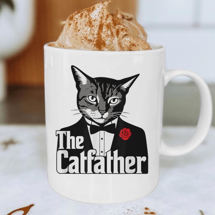 The Cat Father Cool Cat Dad Cat Lovers Graphic Print Coffee Mug
