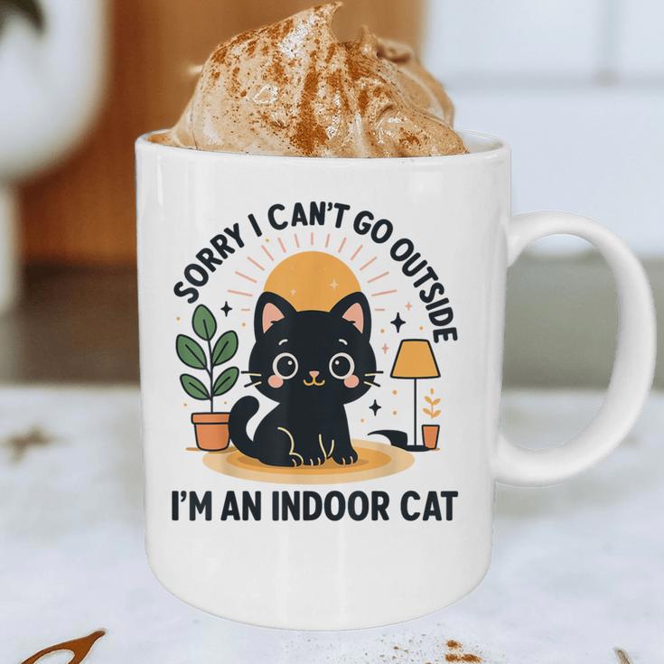 Cat Shirt Introvert Sorry I Can’t Go I’m An Indoor Cat Graphic Print Coffee Mug Cat Shirt Introvert Sorry I Can’t Go I’m An Indoor Cat Graphic Print Coffee Mug
