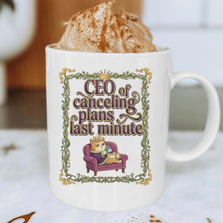 CEO Of Canceling Plans Flake Introvert Friend Premium Tri-Blend Graphic Print Coffee Mug CEO Of Canceling Plans Flake Introvert Friend Premium Tri-Blend Graphic Print Coffee Mug