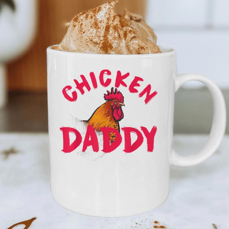 Chicken Dad Rooster Daddy Farmer Graphic Print Coffee Mug