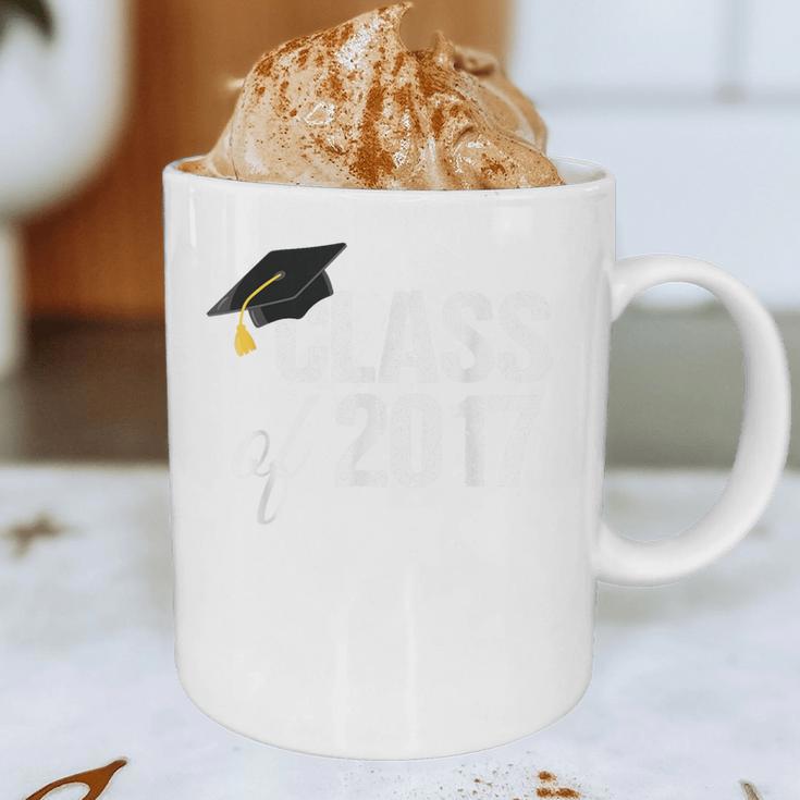 Class Of 2017 Senior Graduation Graphic Print Coffee Mug
