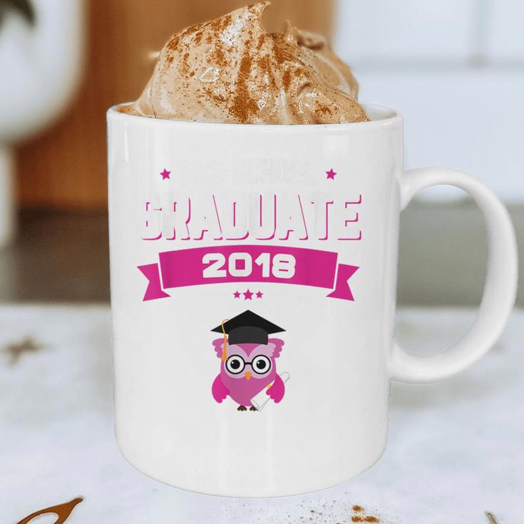Class Of 2018 Preschool Graduation Girls Pre K Graphic Print Coffee Mug