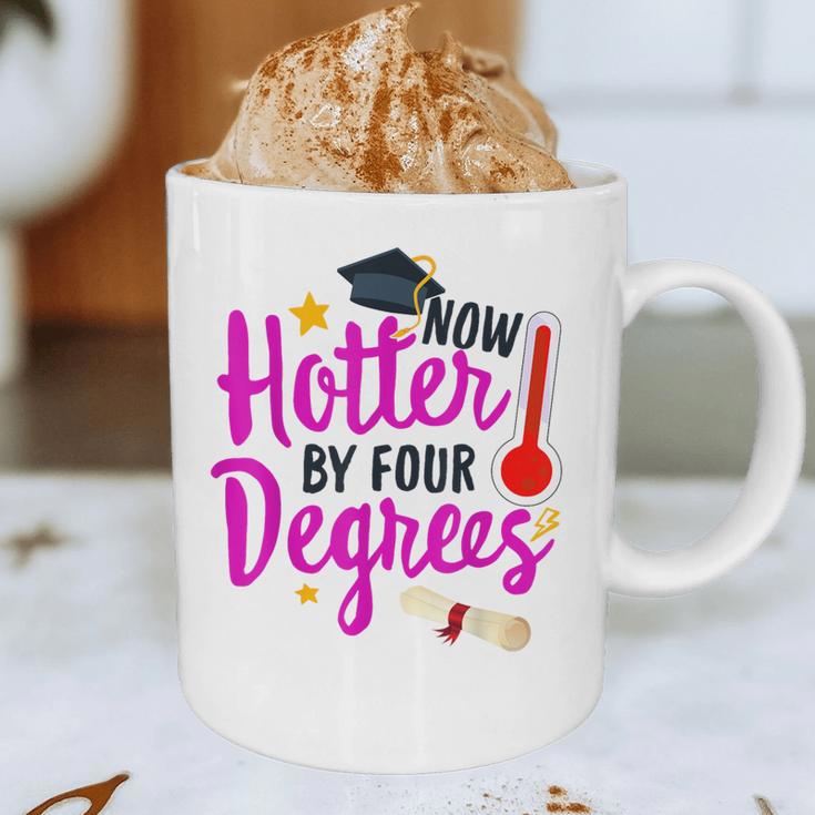 Class Of 2022 Four Degrees Hotter Graduation Day Master Grad Graphic Print Coffee Mug