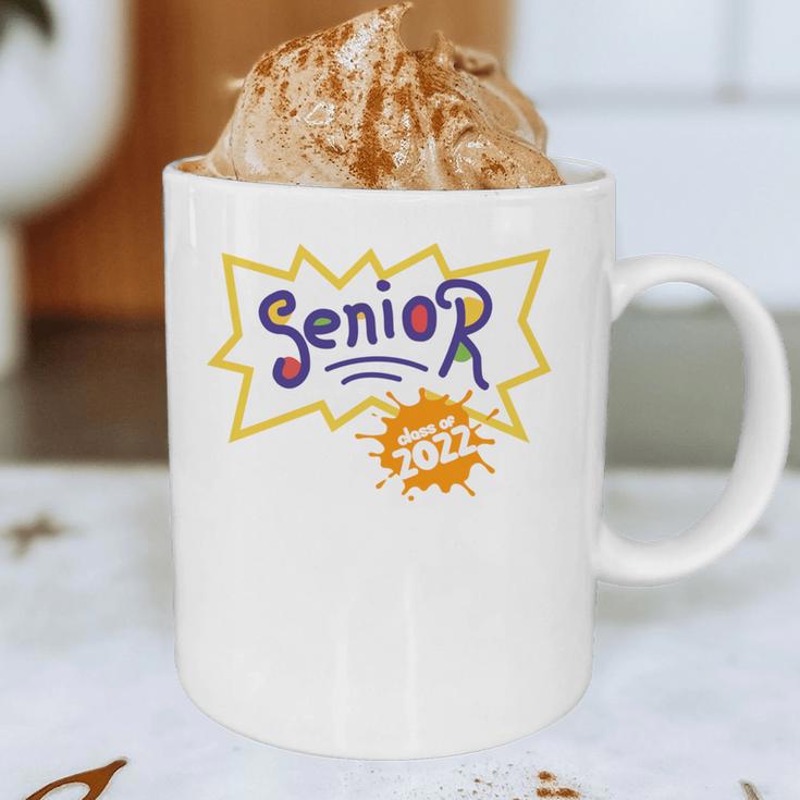 Class Of 2022 Senior Year 90's TV Style Graduation For Grad Graphic Print Coffee Mug