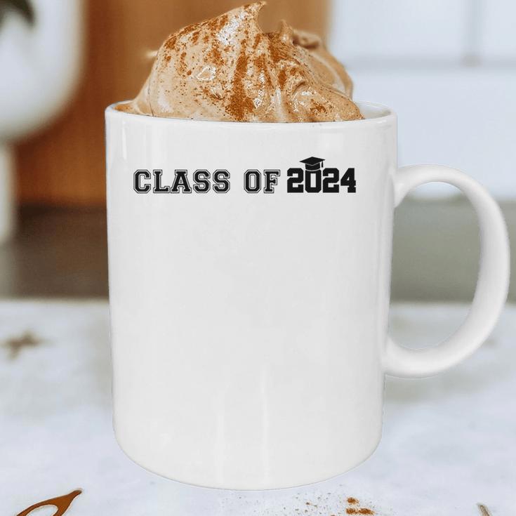 Class Of 2024 Senior Autograph High School Memory Party Graphic Print Coffee Mug Class Of 2024 Senior Autograph High School Memory Party Graphic Print Coffee Mug