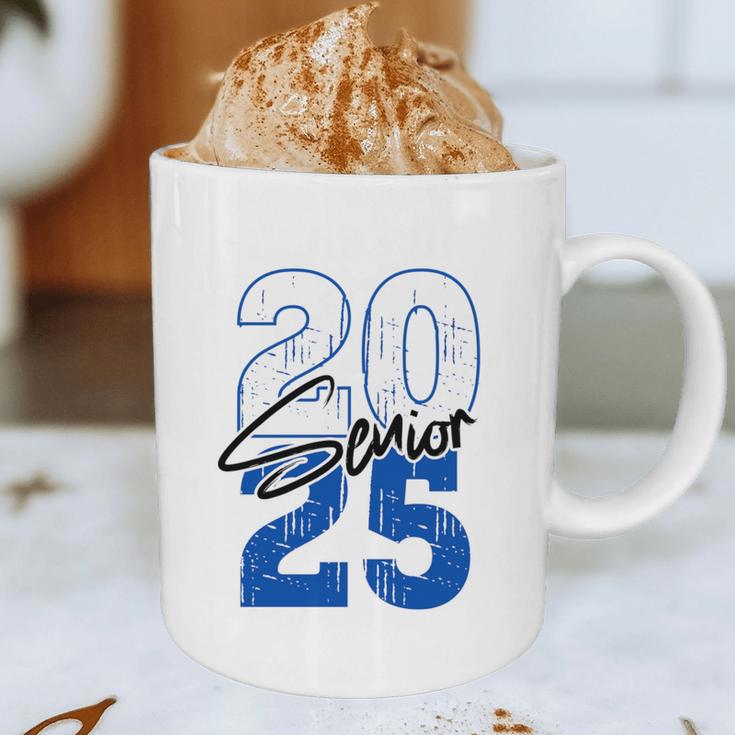 Class Of 2025 Senior Graduation 2025 Blue Graphic Print Coffee Mug