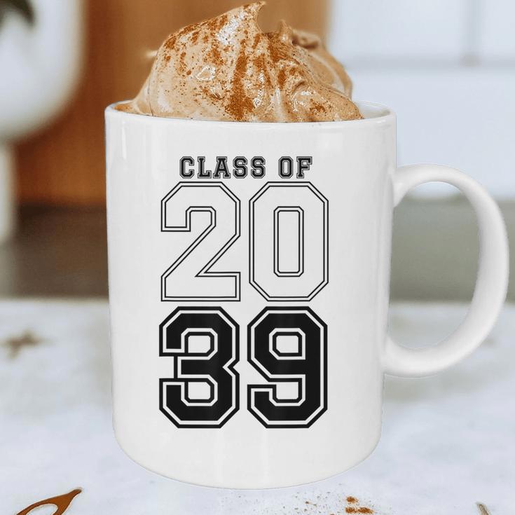 Class Of 2039 Blue Graduation Senior Student Tee Graphic Print Coffee Mug