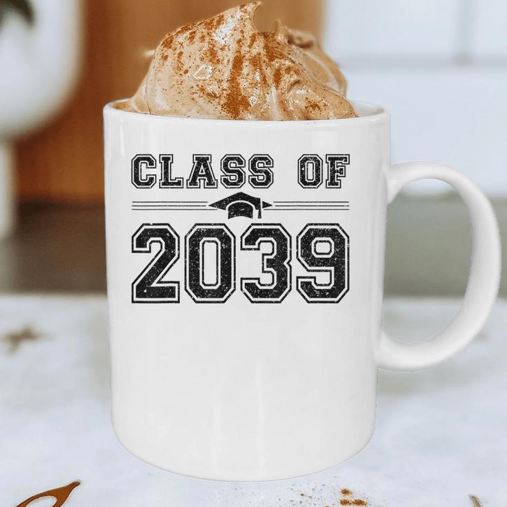 Class Of 2039 Grow With Me First Day Of School Graduation Graphic Print Coffee Mug