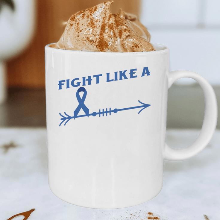 Colon Cancer Awareness Month Memory Loss Blue Ribbon Graphic Print Coffee Mug Colon Cancer Awareness Month Memory Loss Blue Ribbon Graphic Print Coffee Mug