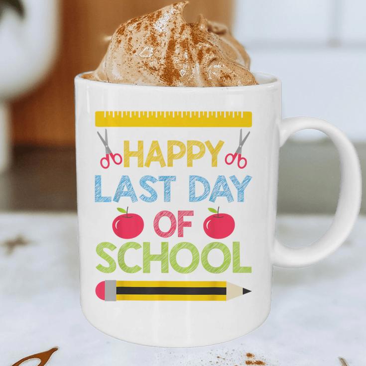 Cool Stylish Happy Last Day Of School Shirt Graduation Graphic Print Coffee Mug