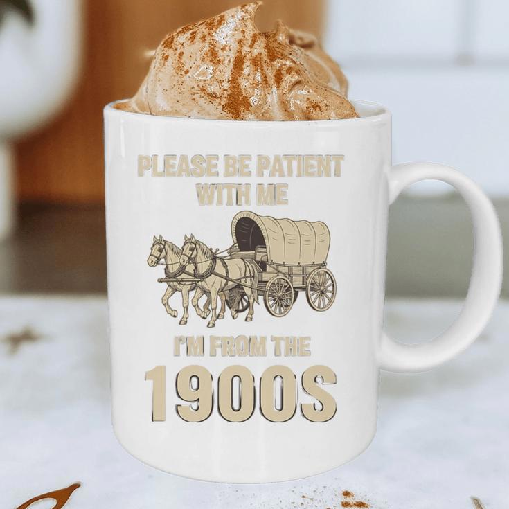 Country Please Be Patient With Me I'm From The 1900s Vintage Premium Tri-Blend Graphic Print Coffee Mug Country Please Be Patient With Me I'm From The 1900s Vintage Premium Tri-Blend Graphic Print Coffee Mug