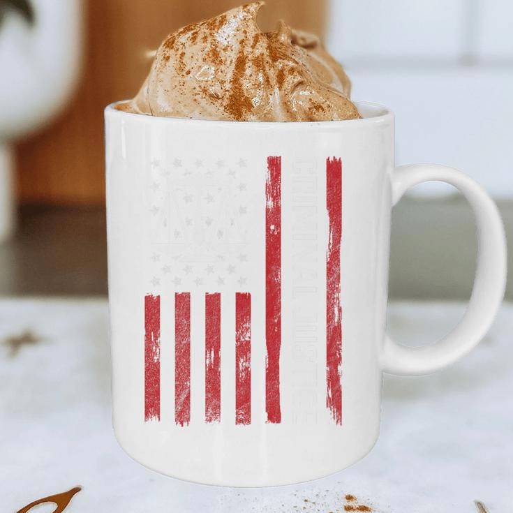 Criminal Justice Major College Student Graduate Graduation Premium Graphic Print Coffee Mug