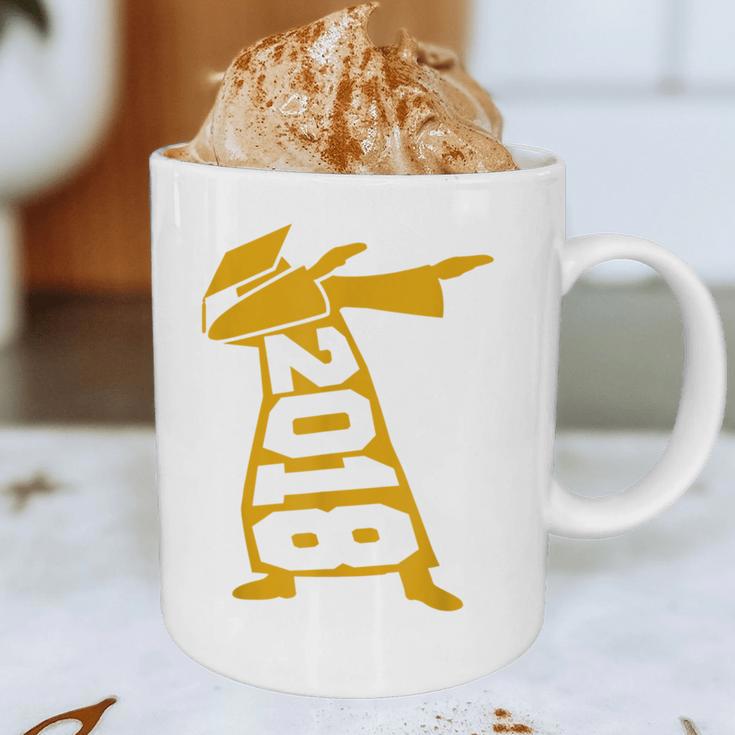 Dabbing Graduation Class Of 2018 T-Shirt School Colors Graphic Print Coffee Mug