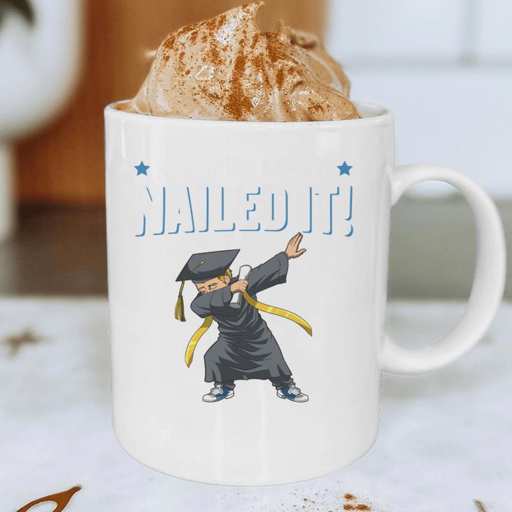 Dabbing Graduation Class Of 2025 Boy Kindergarten Nailed It Graphic Print Coffee Mug