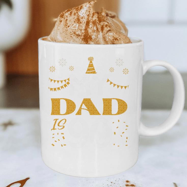 My Dad Is 90 90th Birthday 1935 90 Years Old Father Daddy Premium Tri-Blend Graphic Print Coffee Mug