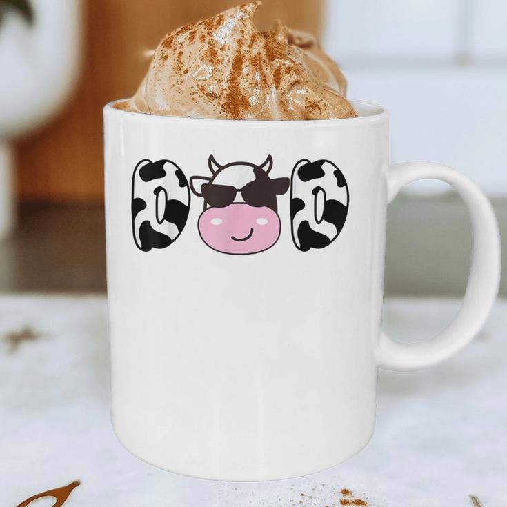 Dad Of The Birthday Girl Cow Daddy Papa Bday Matching Graphic Print Coffee Mug
