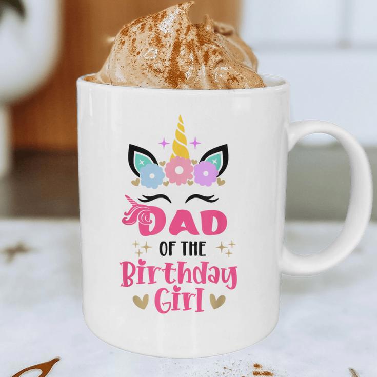 Dad Of The Birthday Girl Family Matching Unicorn Birthday Graphic Print Coffee Mug Dad Of The Birthday Girl Family Matching Unicorn Birthday Graphic Print Coffee Mug