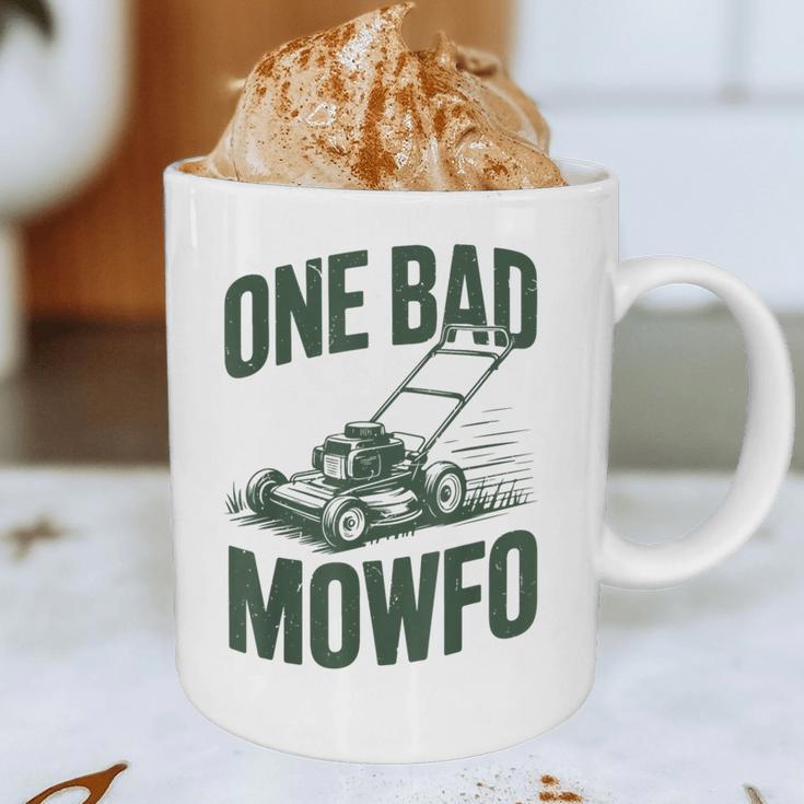 Dad Lawn Mowing One Bad Mowfo Mower Dad Gardening Graphic Print Coffee Mug Dad Lawn Mowing One Bad Mowfo Mower Dad Gardening Graphic Print Coffee Mug