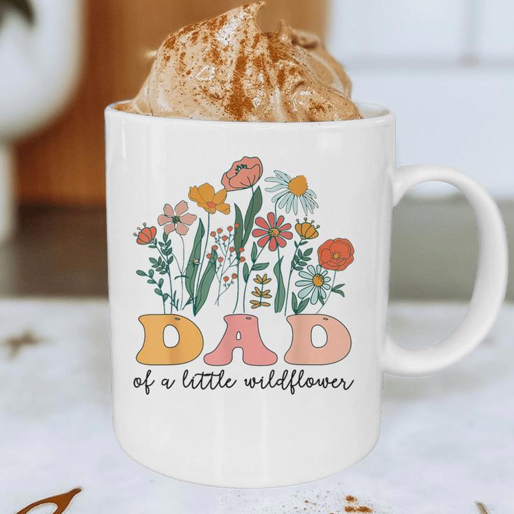 Dad Of The Little Wildflower Birthday Party Baby Shower Graphic Print Coffee Mug