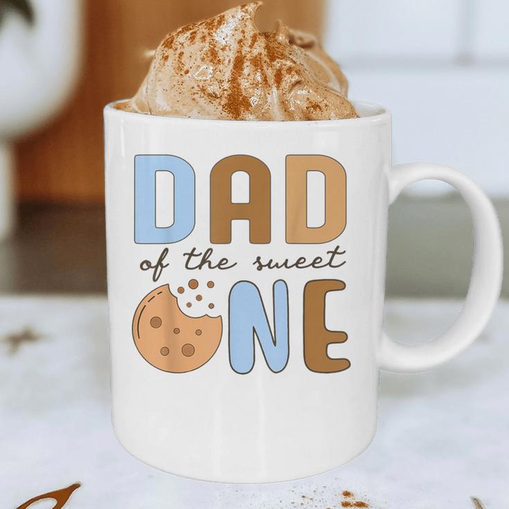 Dad Of The Sweet One Cookies And Milk 1st Birthday Party Graphic Print Coffee Mug