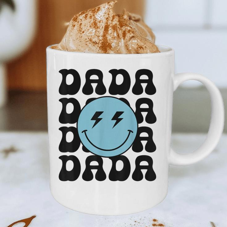 Dada One Happy Dude 1st Birthday Family Matching Graphic Print Coffee Mug
