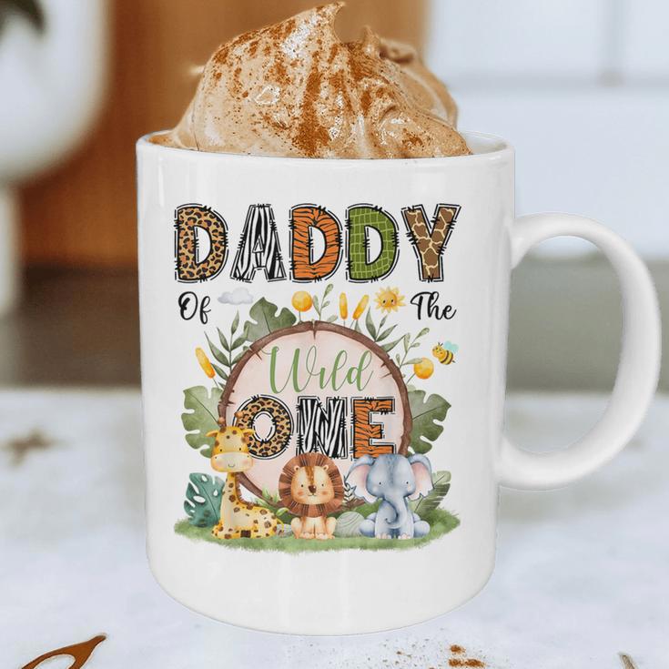 Daddy Of The Wild One 1St Birthday Boy Safari Jungle Graphic Print Coffee Mug