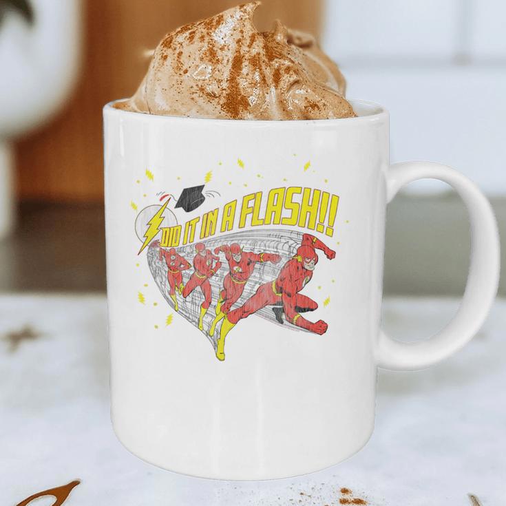 DC Comics The Flash Graduation Did It In A Flash Graphic Print Coffee Mug