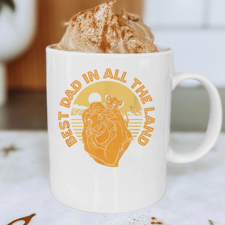 Disney The Lion King Father's Day Best Dad In All The Land Graphic Print Coffee Mug