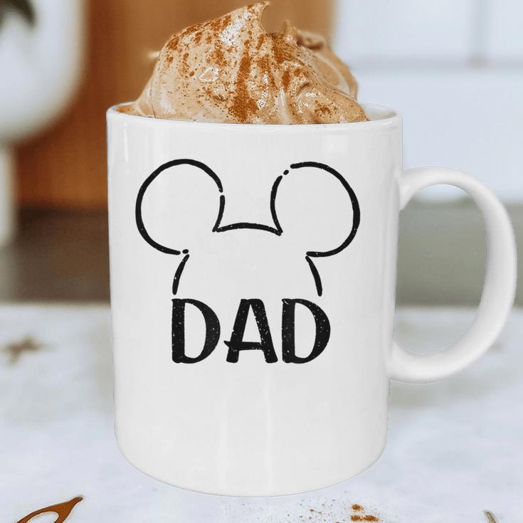 Disney Mickey And Friends Dad Mickey Ears Outline Logo Graphic Print Coffee Mug