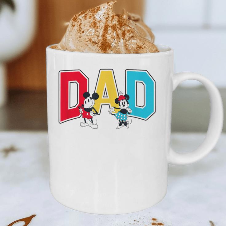Disney Mickey And Friends Mickey Minnie Dad Collegiate Logo Graphic Print Coffee Mug Disney Mickey And Friends Mickey Minnie Dad Collegiate Logo Graphic Print Coffee Mug