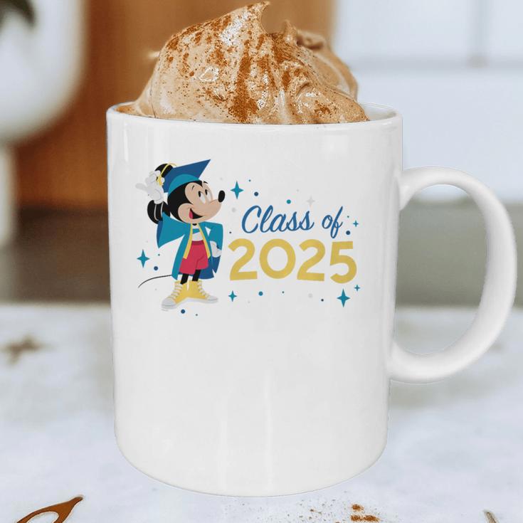 Disney Mickey Mouse Cap & Gown '25 Graduation Class Of 2025 Premium Tri-Blend Graphic Print Coffee Mug