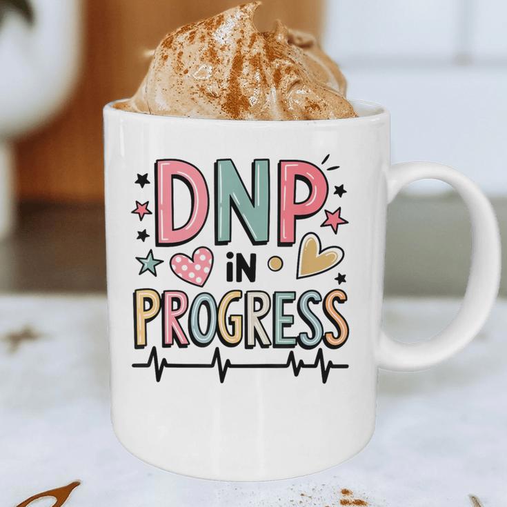 DNP In Progress Director Of Nursing Student Graduation Graphic Print Coffee Mug