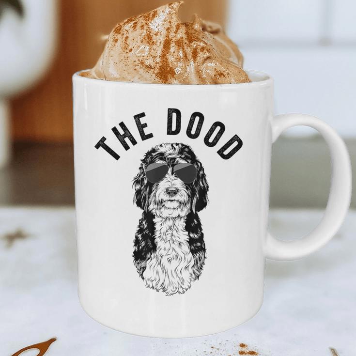 The Dood Bernedoodle Mom Doodle Dog Dad Graphic Print Coffee Mug